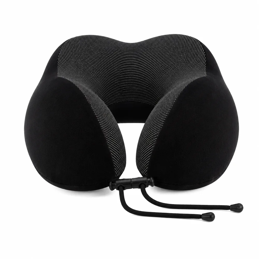Black travel pillow colour