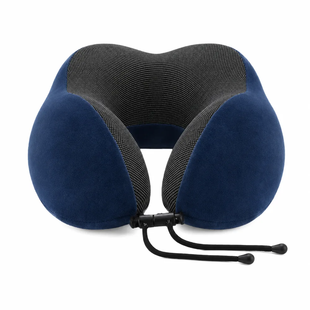 Navy blue travel pillow colour